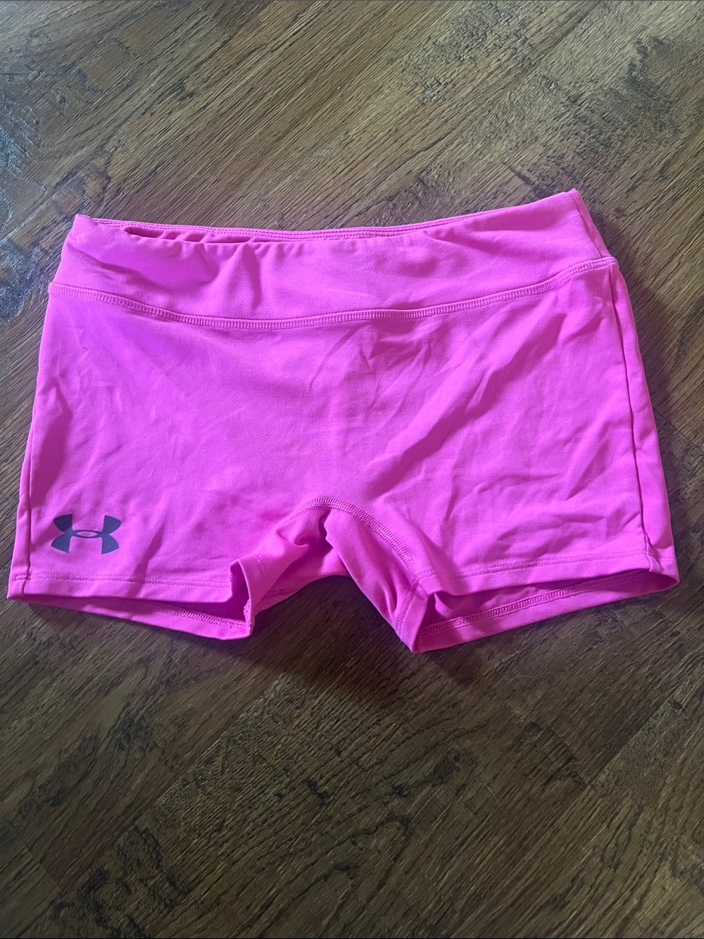 Under Armour Hot Pink Women's Athletic Compression Shorts